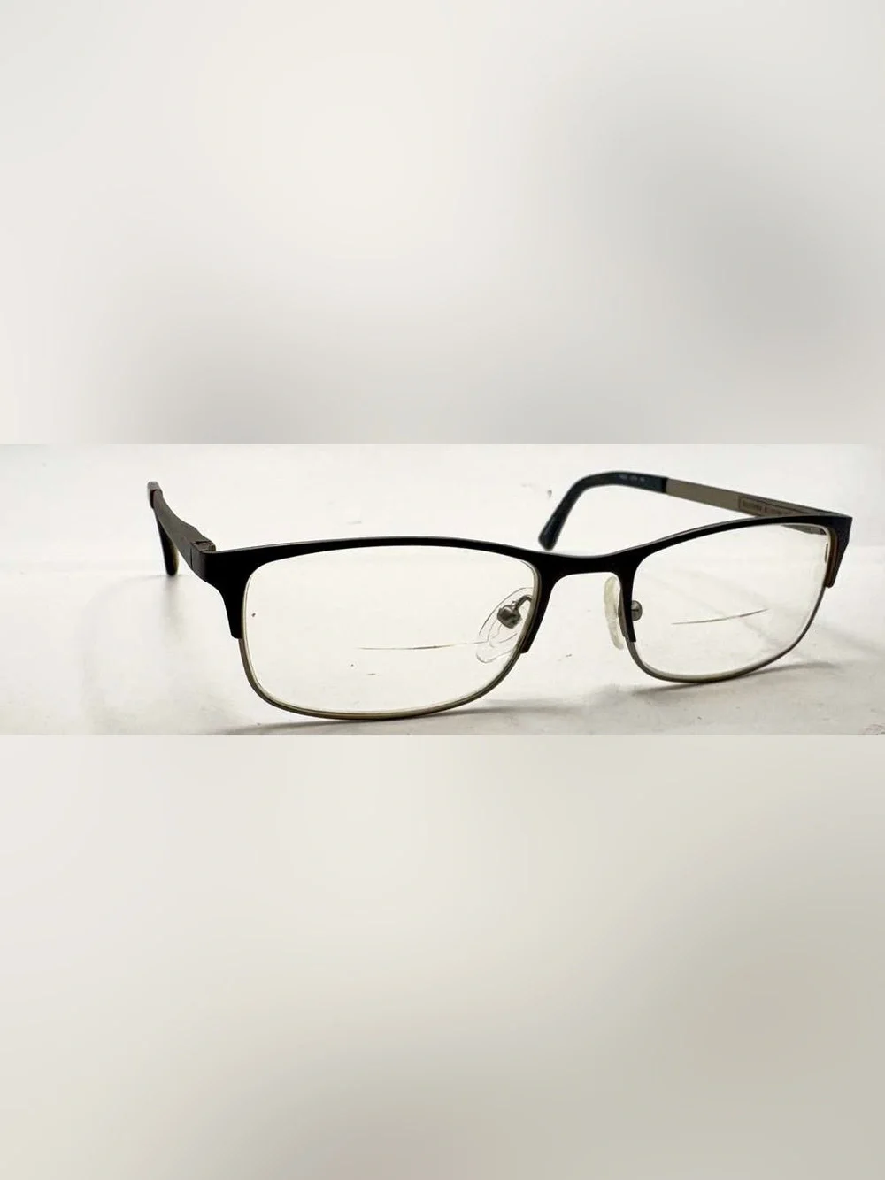 Banana Republic Pace Brown Oval Metal Sunglasses Frames Only